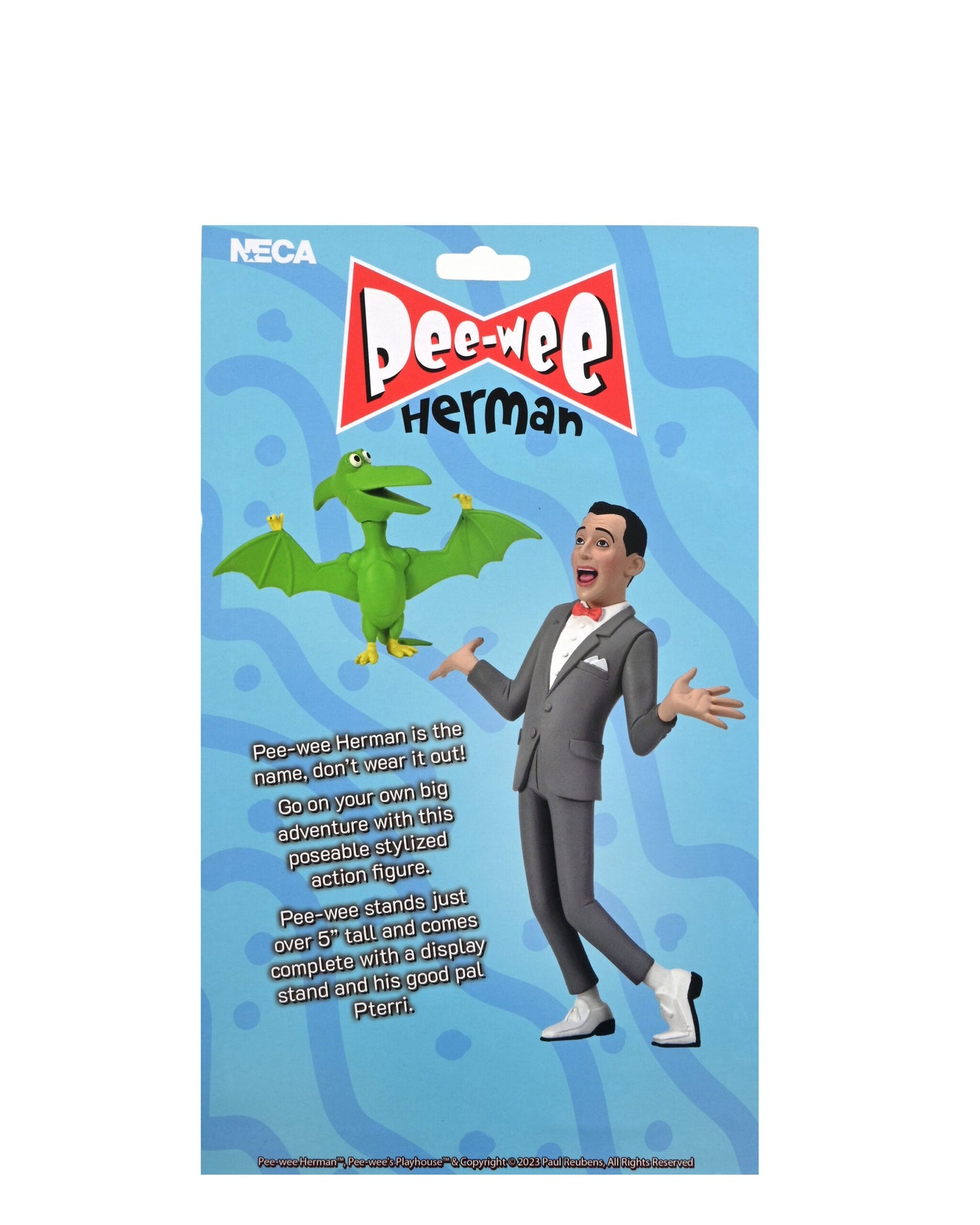 NECA Pee-wee’s Playhouse 6” Scale Action Figure – Pee-wee and Pterri