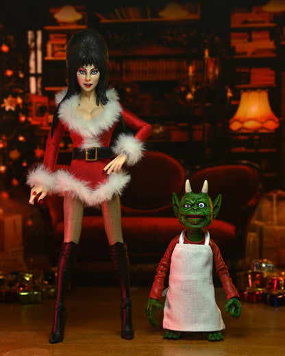 NECA 8” Clothed Action Figure – Elvira’s Very Scary Xmas