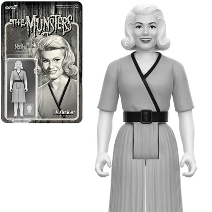 Super7 The Munsters Grayscale Marilyn Munster