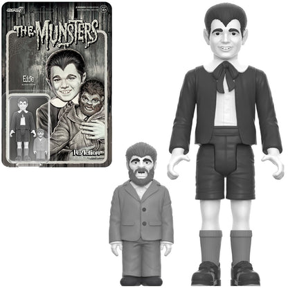 Super7 The Munsters Grayscale Eddie Munster