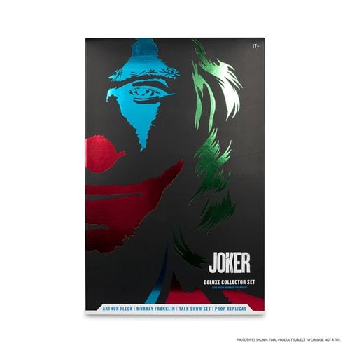 DC Multiverse Joker Movie Live with Murray Franklin Deluxe Collector Set with 7-Inch Scale Action Figure 2-Pack