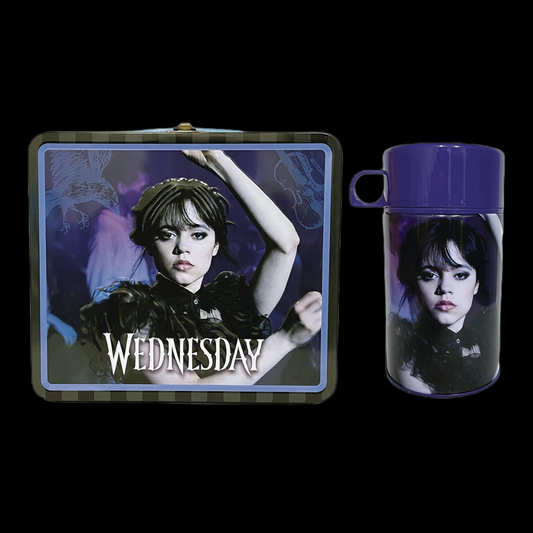 Wednesday Dance Tin Titans Lunch Box with Thermos - Previews Exclusive