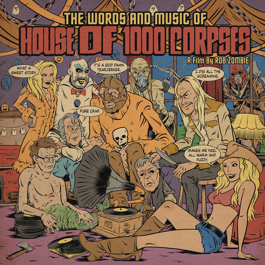 PRE-ORDER Waxwork Records The Words & Music of House Of 1000 Corpses (Halloween Party Variant)