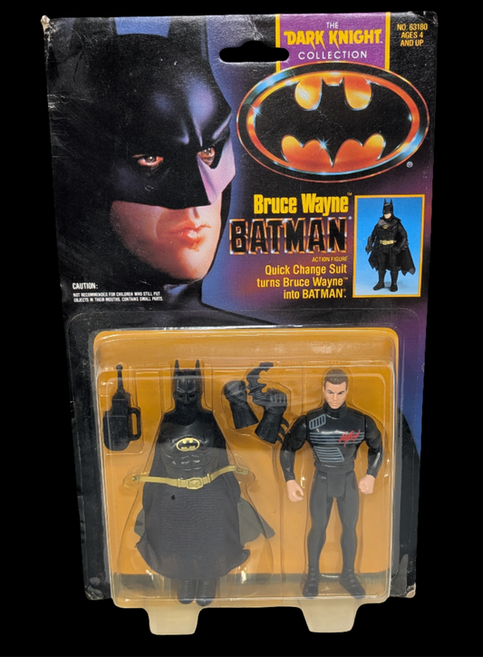 Vtg (1990) Dark Knight Collection Bruce Wayne Figure