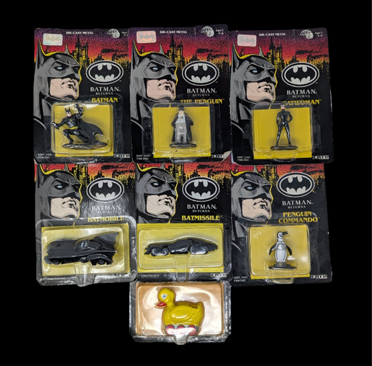 Vtg Batman Returns (1992) Die Cast Metal Bundle