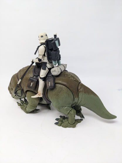 Star Wars 6in Black Series Dewback w/Sandtrooper (Loose)