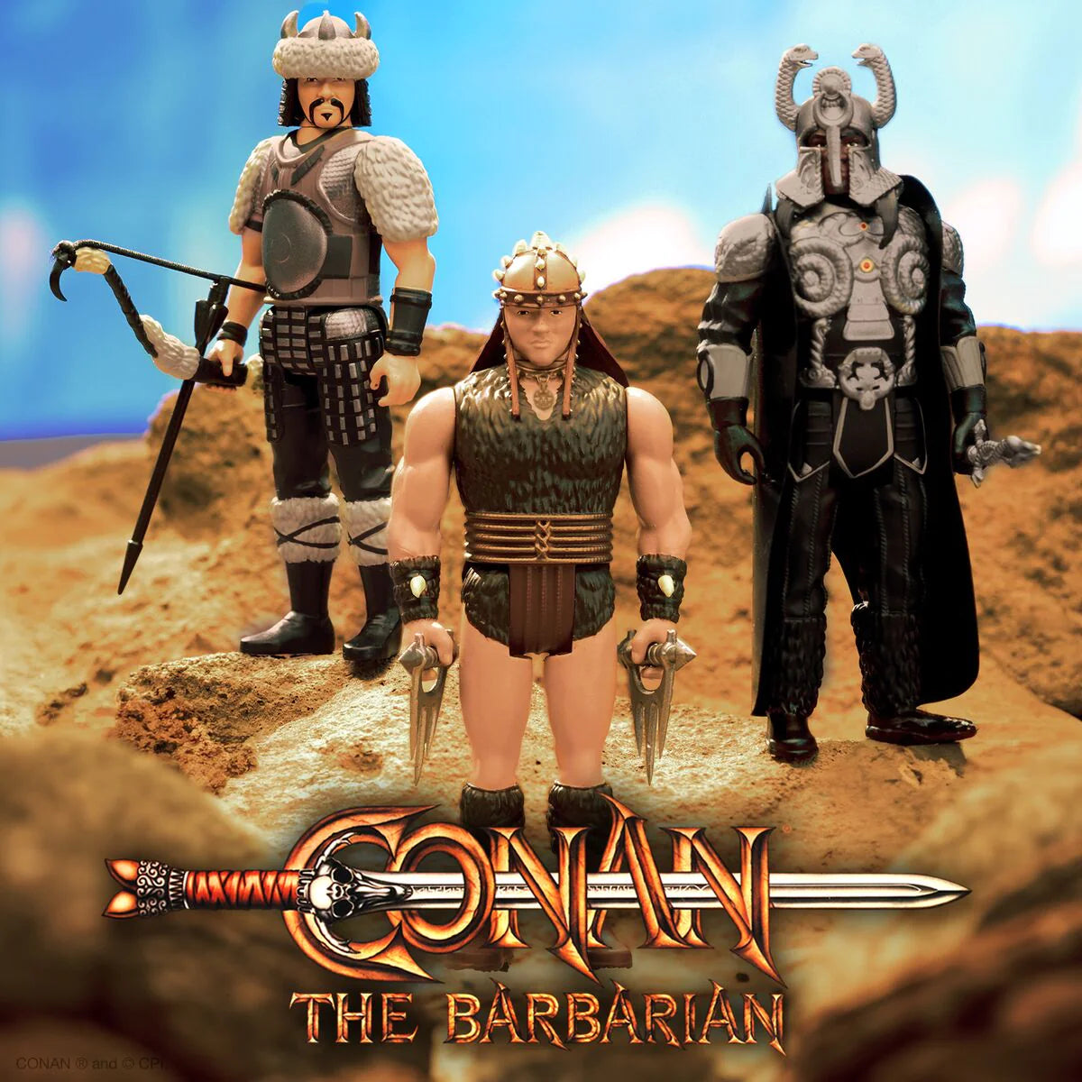 Conan the Barbarian ReAction Figures Wave 1 Pit Fighter Conan