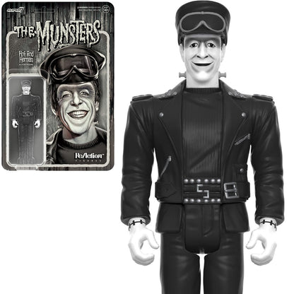 Super7 The Munsters Grayscale Hot Rod Herman
