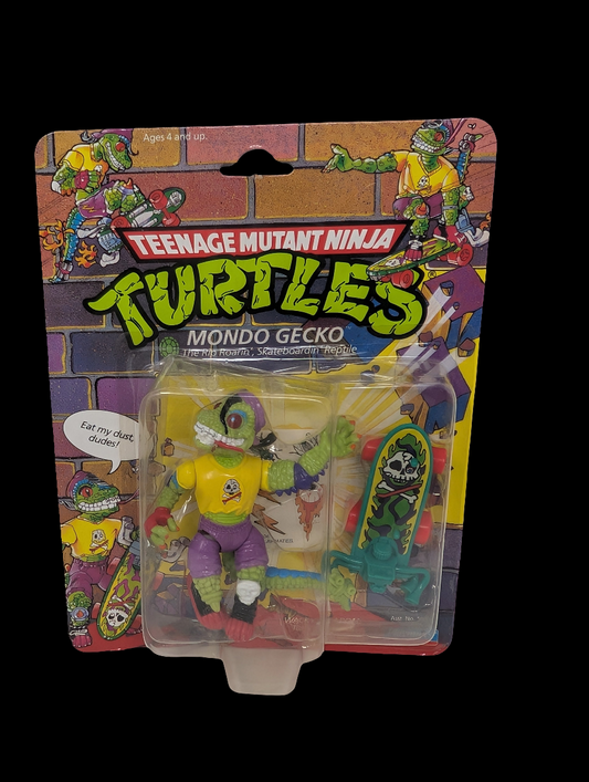 Vtg (1990) TMNT Mondo Gecko Figure