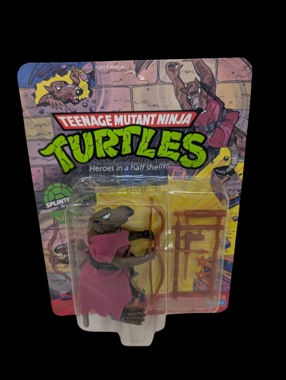 Vtg (1988) TMNT Splinter (10 Back, Unpunched)