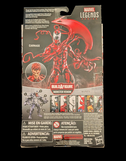 Marvel Legends Monster Venom BAF Wave Carnage Figure