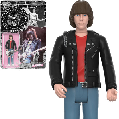 The Ramones Johnny Ramone 3 3/4-Inch ReAction Figure