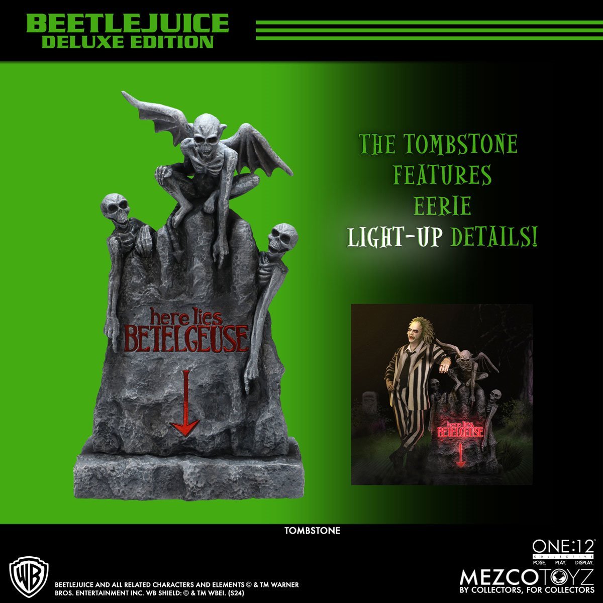 Beetlejuice Deluxe Edition One:12 Collective Action Figure