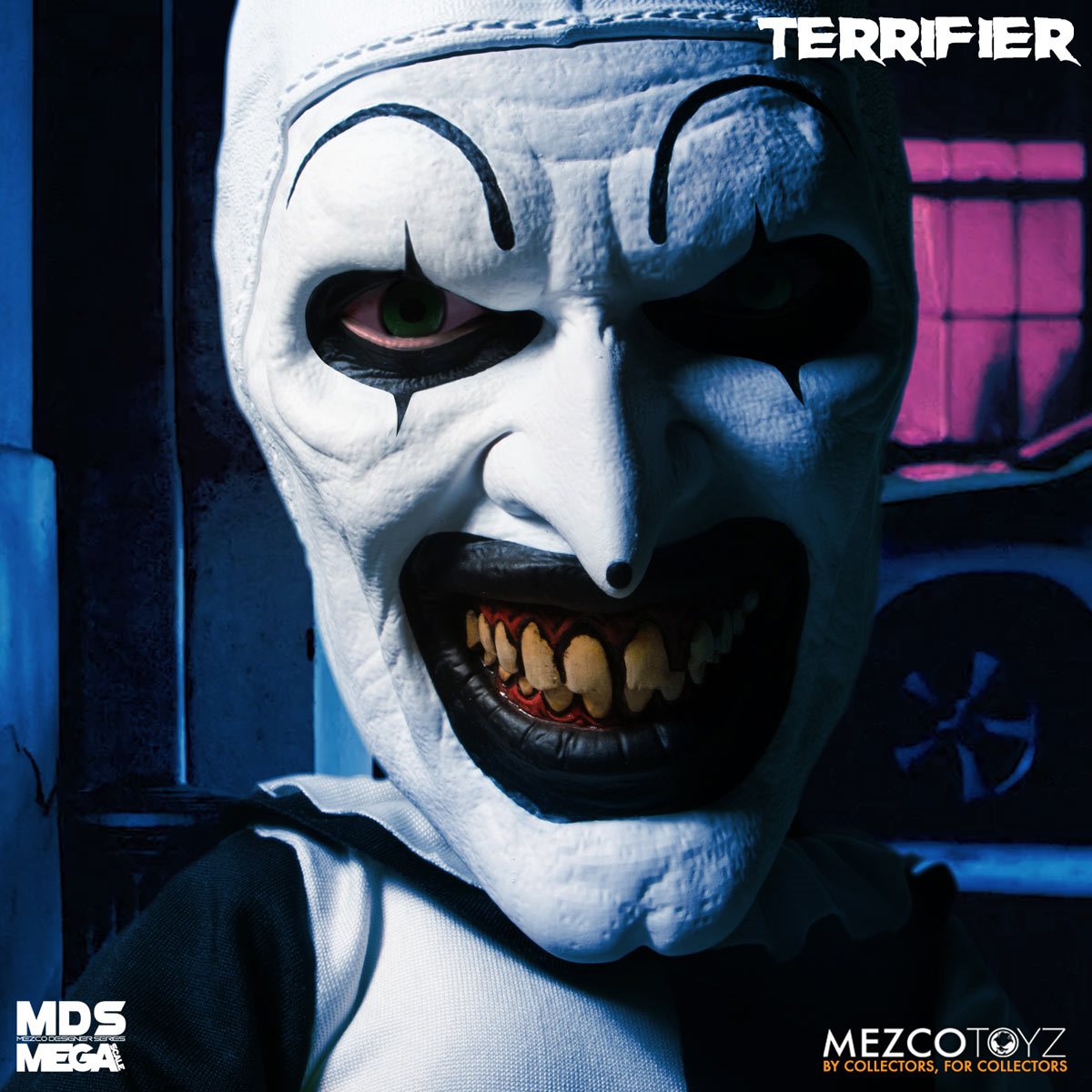 PRE-ORDER Terrifier: Art the Clown with Sound MDS Mega Scale 15-Inch Doll