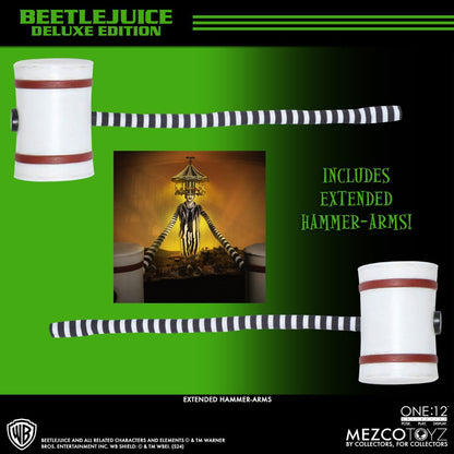Beetlejuice Deluxe Edition One:12 Collective Action Figure
