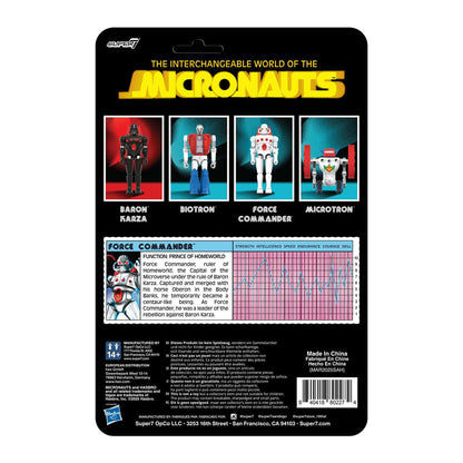 Micronauts ReAction+ Wave 2 Force Commander