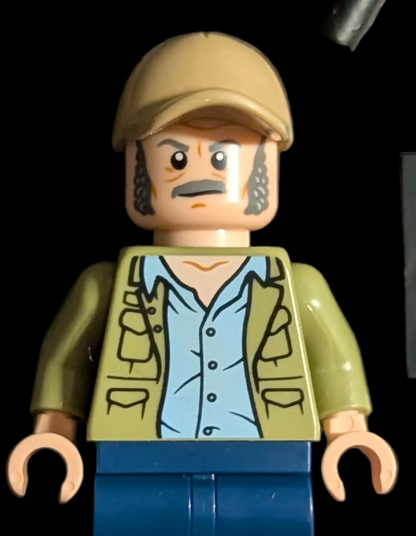 Lego Ideas JAWS Quint Minifigure (Loose)