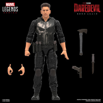 Daredevil: Born Again Marvel Legends Series Punisher 6-Inch Action Figure