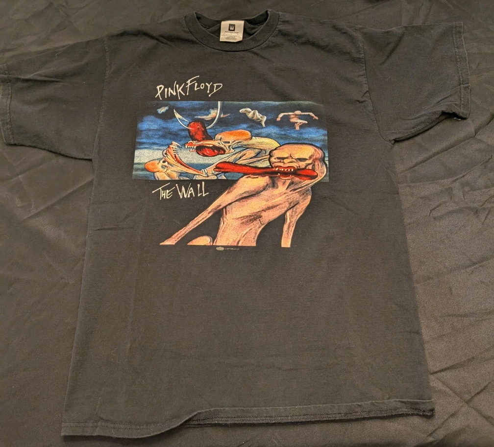Pink Floyd XL The Wall Winterland T-Shirt (1997) Double Sided