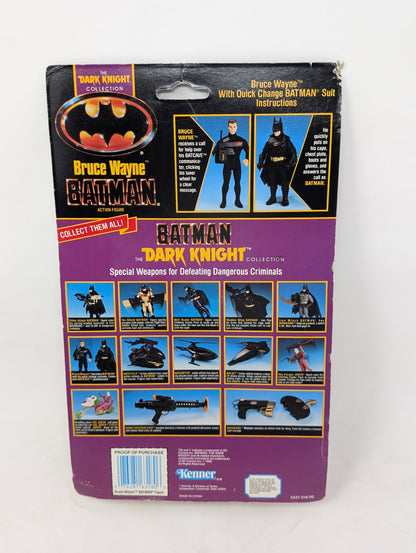 Vtg (1990) Dark Knight Collection Bruce Wayne Figure