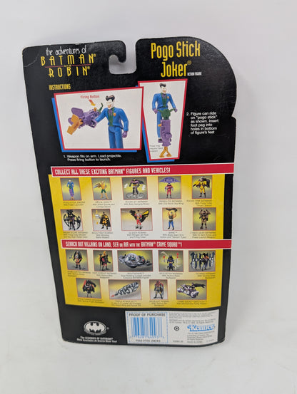 Vtg (1996) Adventures of Batman & Robin Pogo Stick Joker