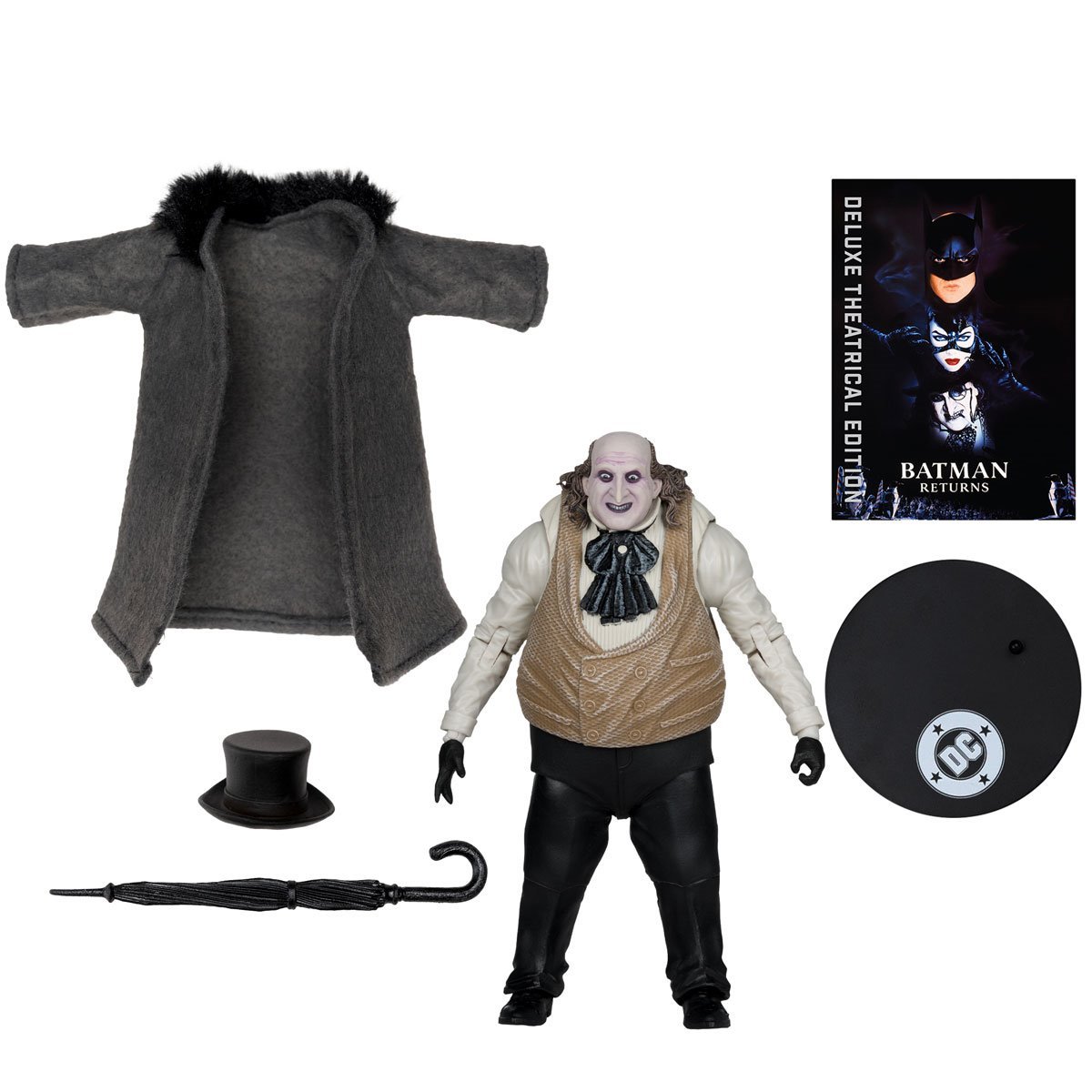 DC Multiverse Deluxe Theatrical Edition Wave 2 Batman Returns The Penguin 7-Inch Scale Action Figure