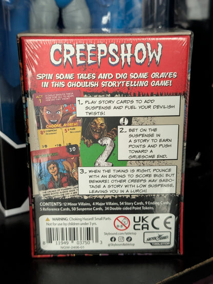 Creepshow Suspense Building Card Game (Sealed)
