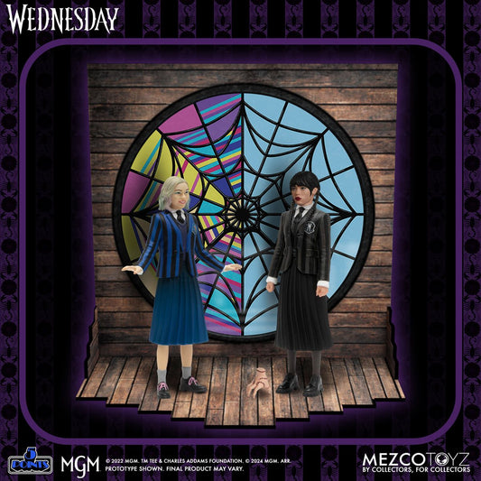 Wednesday and Enid 5 Points Action Figure Boxed Set