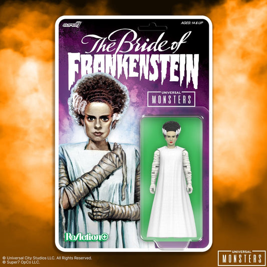 Universal Monsters Bride of Frankenstein 3 3/4-inch ReAction+ Figure
