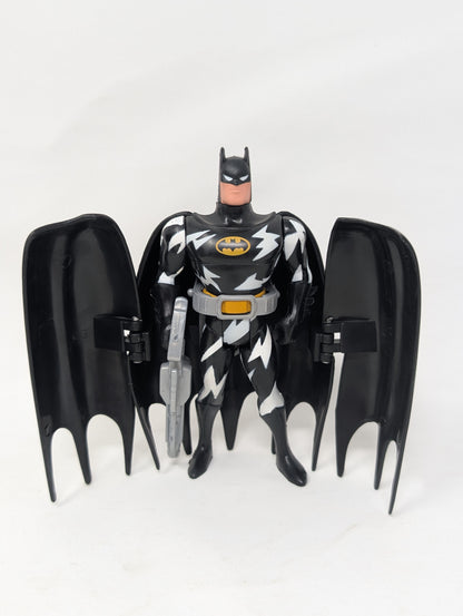 Vtg (1993) Batman The Animated Series Lightning Strike Batman Figure (Loose)