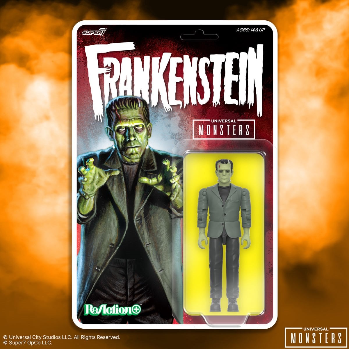 Universal Monsters Frankenstein 3 3/4-inch ReAction+ Figure