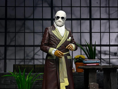 NECA - Universal Monsters 7” Scale Action Figure - Ultimate Invisible Man Figure “Kemp House” (Color)