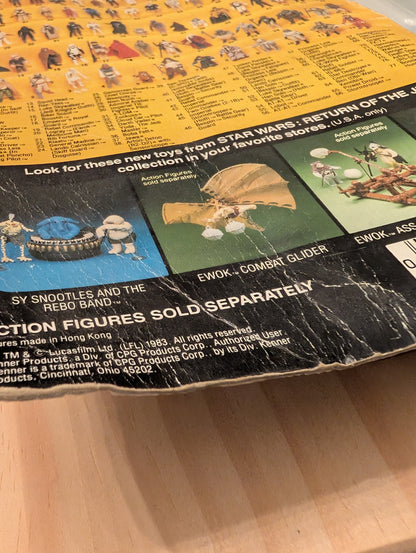 Vtg (1983) Star Wars Rancor Keeper Action Figure (77 Back)