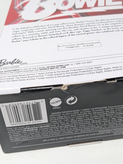 Mattel 2019 David Bowie Signature Barbie Doll