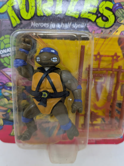 Vtg (1988) TMNT Donatello Figure (10 Back, Unpunched)