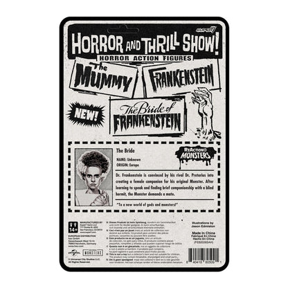 Universal Monsters Bride of Frankenstein 3 3/4-inch ReAction+ Figure