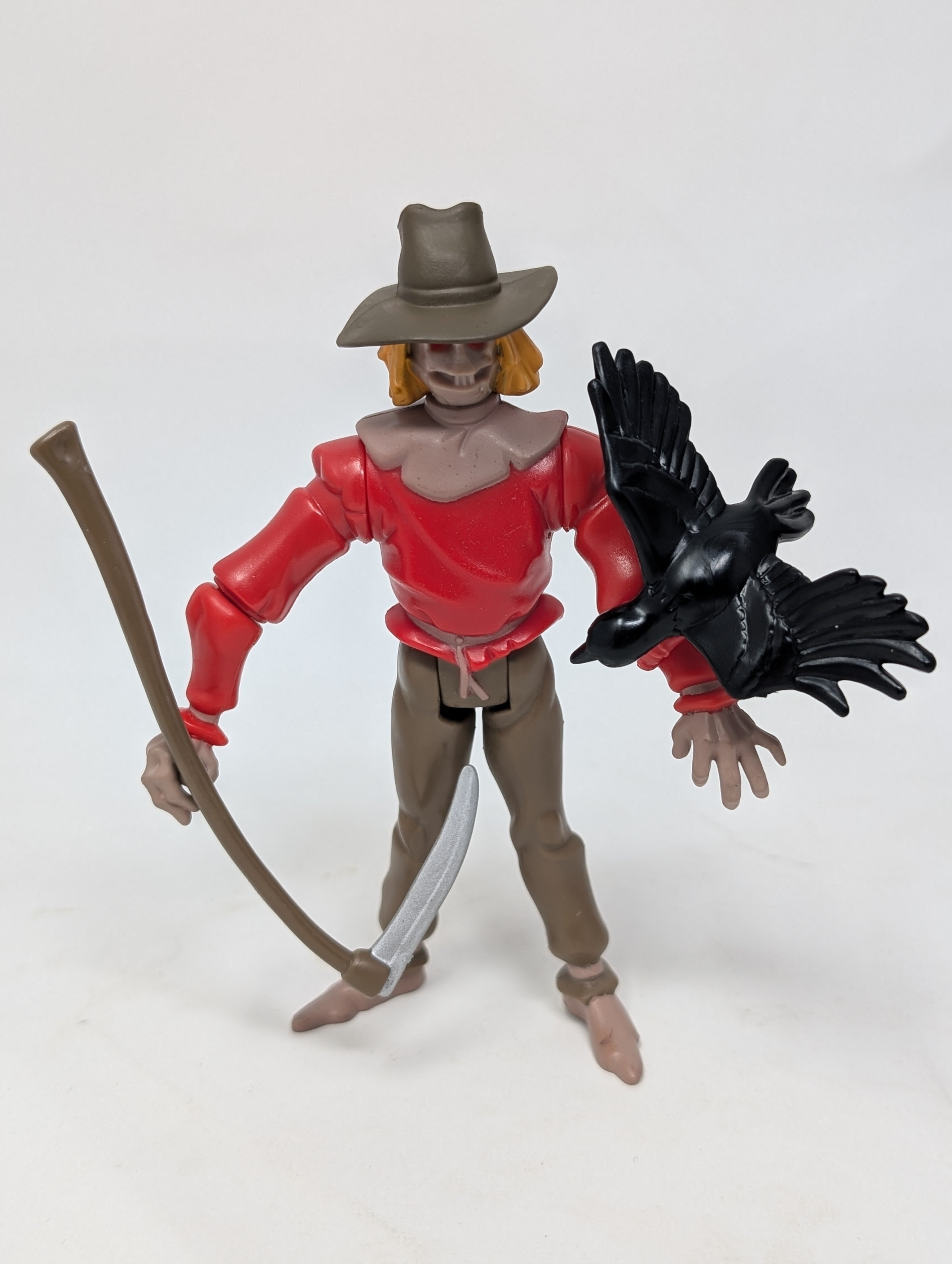 Vtg (1993) Batman The Animated Series Scarecrow Figure (Loose