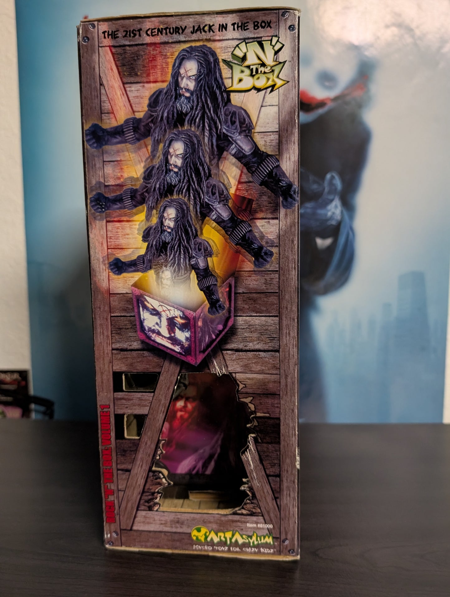 2001 Art Asylum Rob Zombie In The Box
