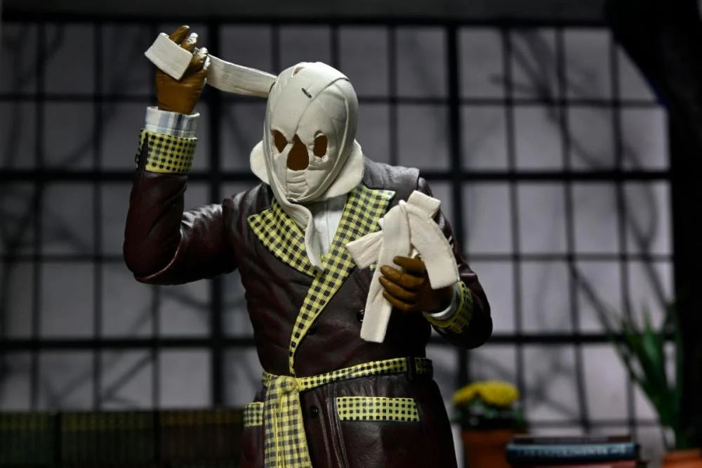 NECA - Universal Monsters 7” Scale Action Figure - Ultimate Invisible Man Figure “Kemp House” (Color)