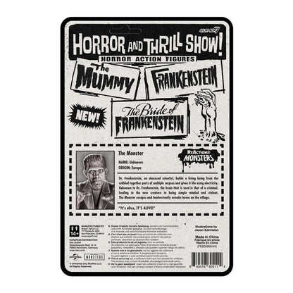 Universal Monsters Frankenstein 3 3/4-inch ReAction+ Figure
