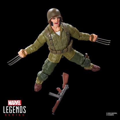 Marvel Legends Series Wolverine (WWII Logan) X-Men Comics 6-Inch Action Figure