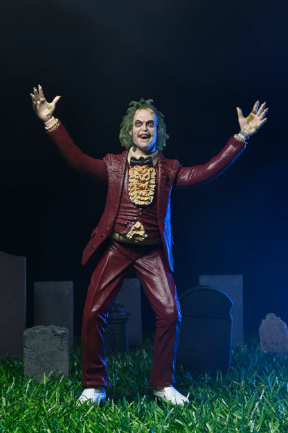 Beetlejuice (1988) - Beetlejuice in Red Tux 7" Scale Action Figure