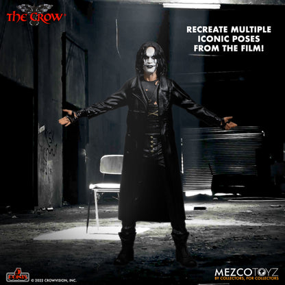 Mezco 5 POINTS (3.75 in)The Crow Deluxe Figure Set