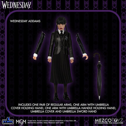 PRE-ORDER Wednesday and Enid 5 Points Action Figure Boxed Set
